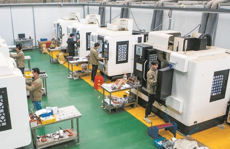 CNC machining factory