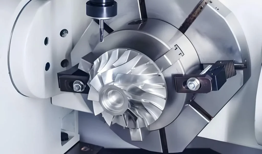 5-axis CNC machined impeller